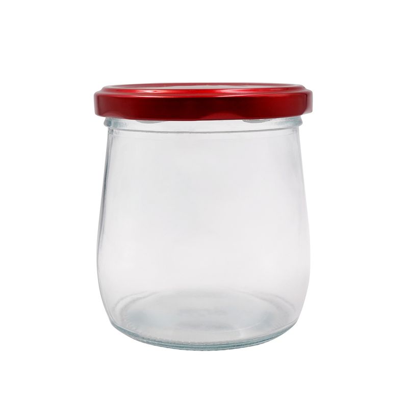 Frascos de vidrio con tapa de 12.85 oz (380 ml)