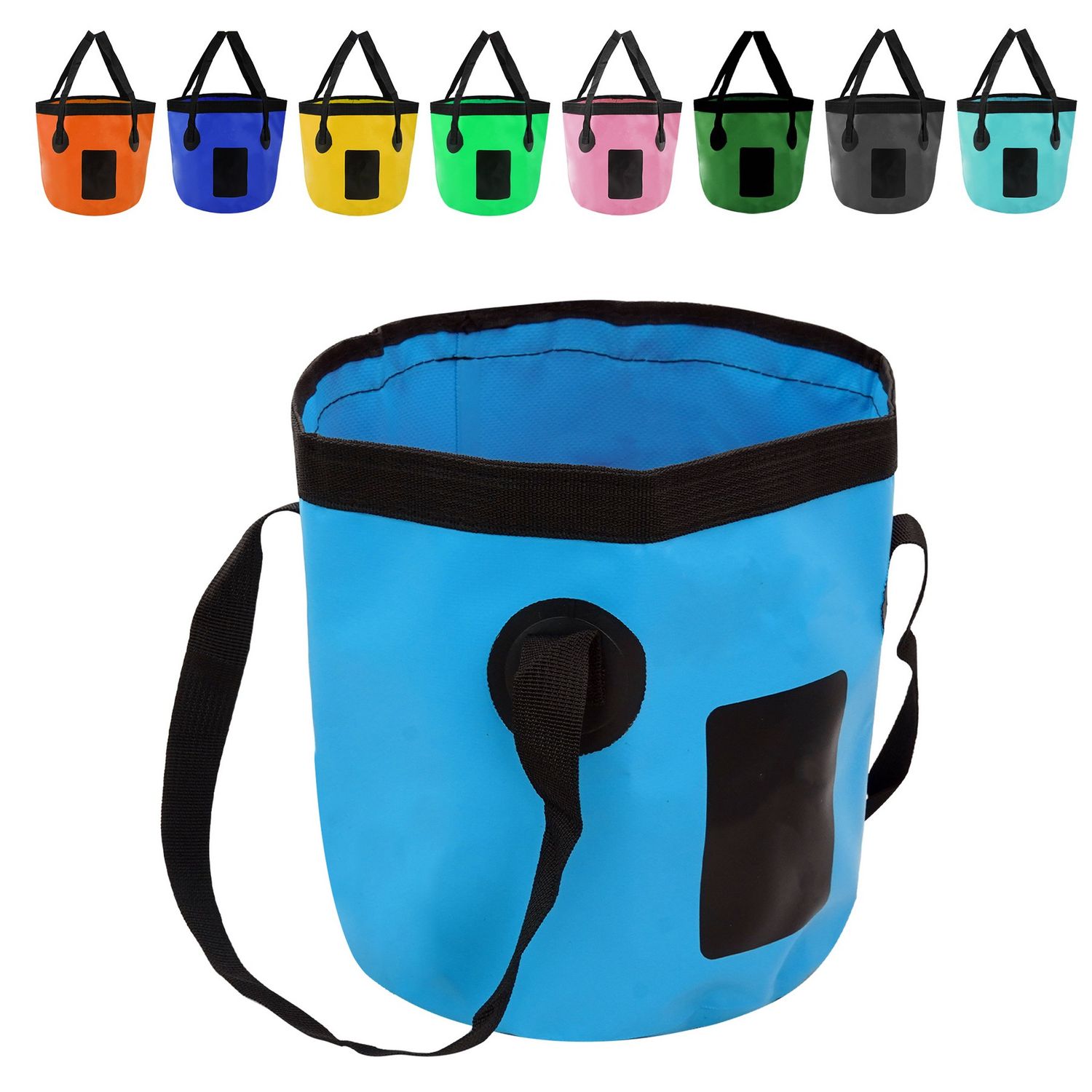 Cubo plegable de 12 litros