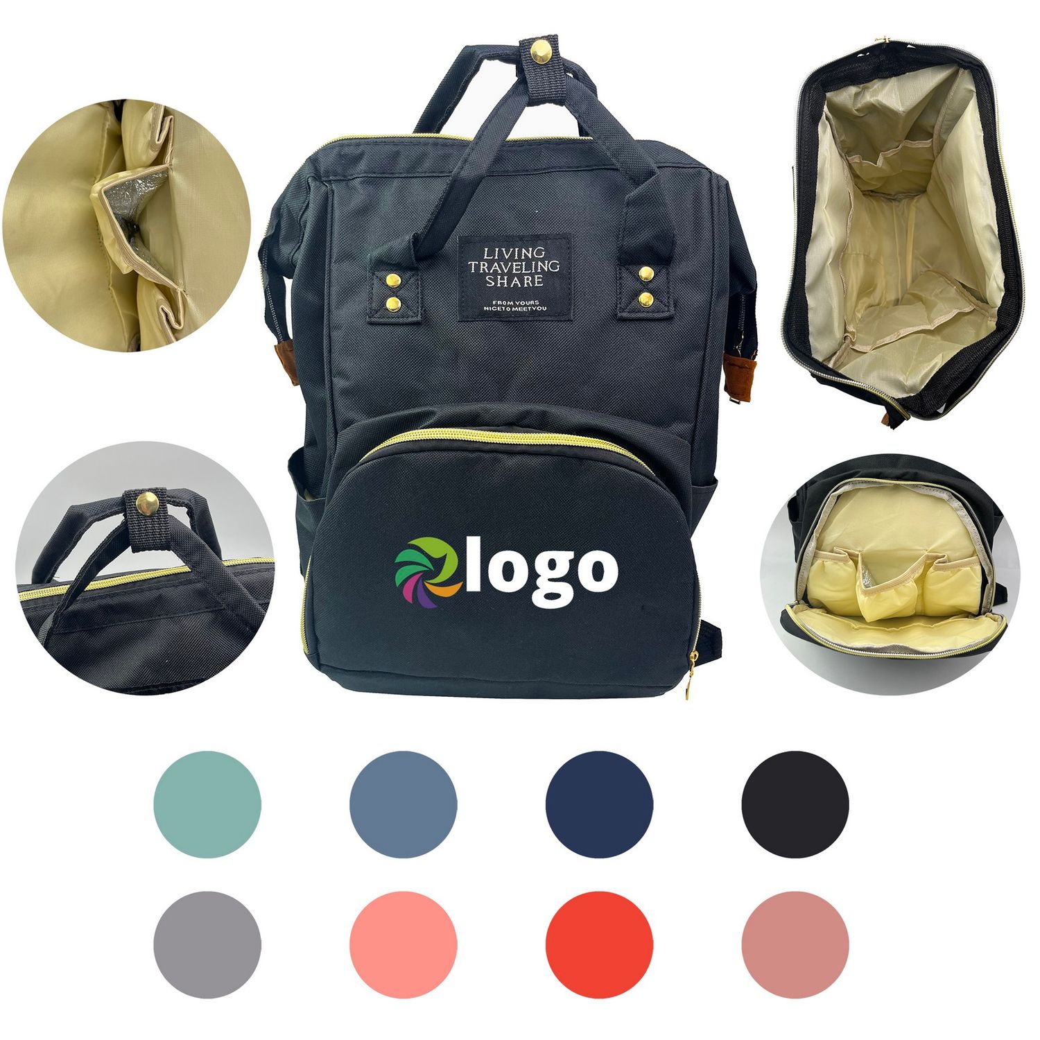 Mochila pañalera