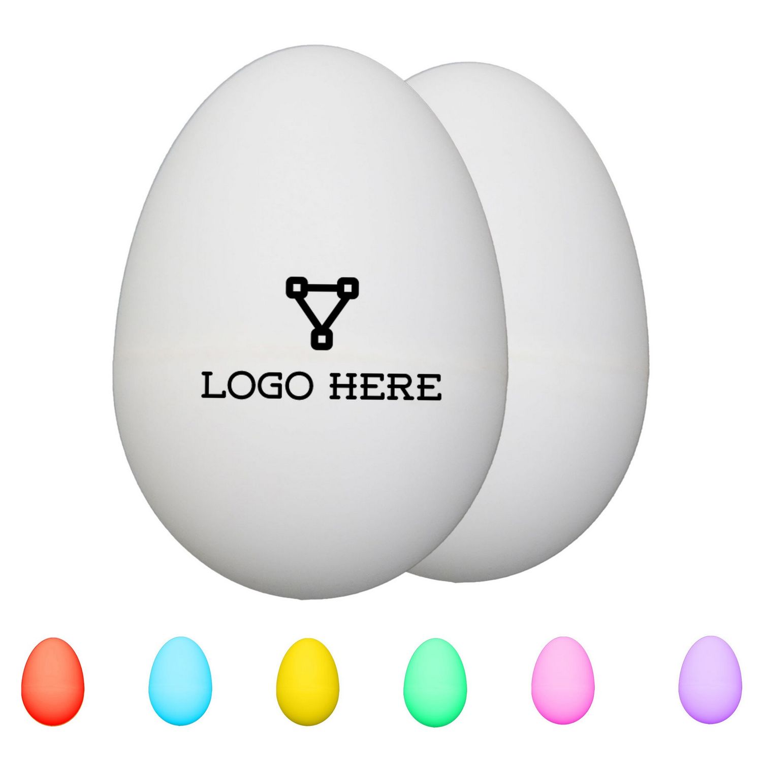 Maracas en forma de huevo