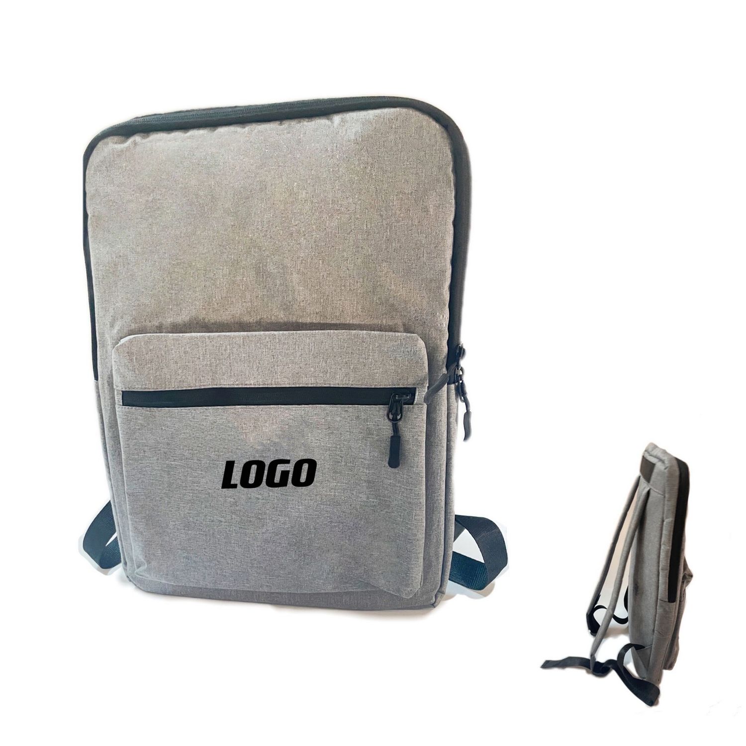 Mochila compacta para laptop elaborada con resistente poliéster tipo “snow yarn”