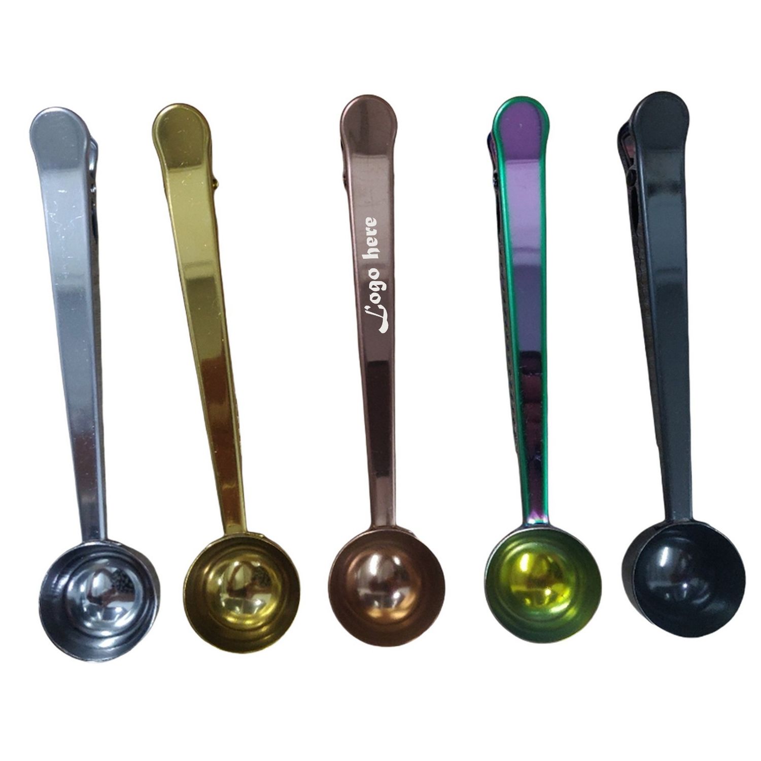 Cucharilla para café con clip