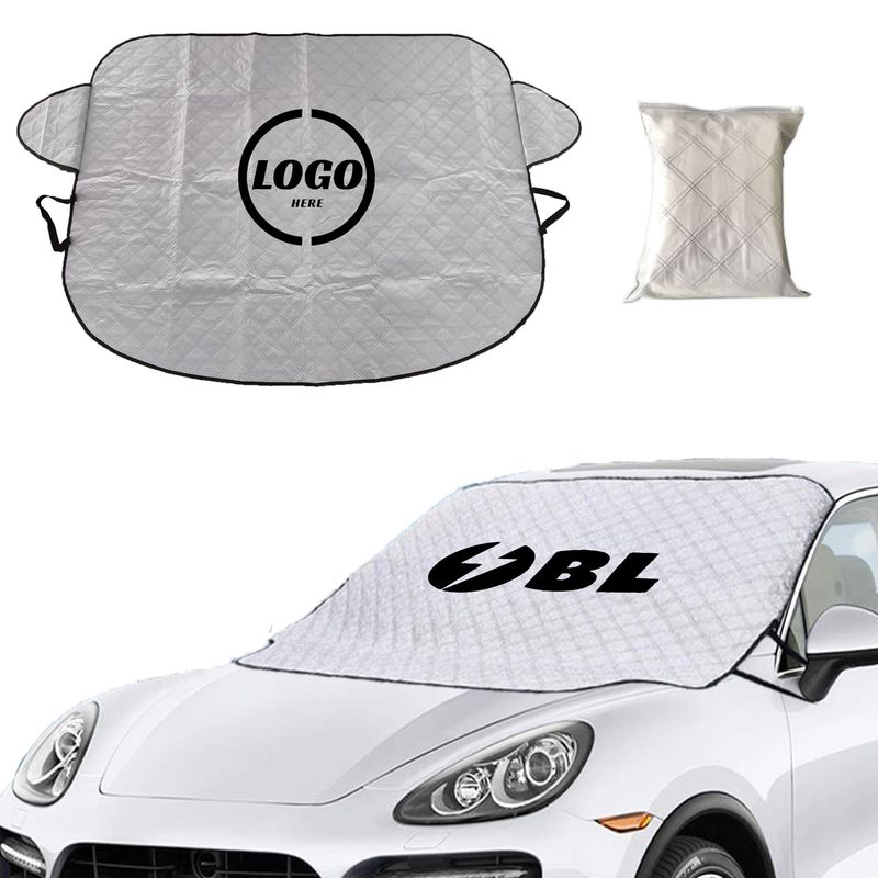 Parasol para autos fabricado en aluminio con película PE