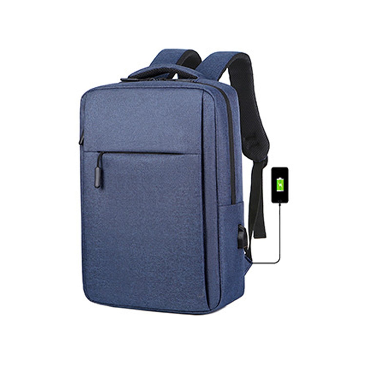 Mochila de viaje para laptop con puerto USB de carga