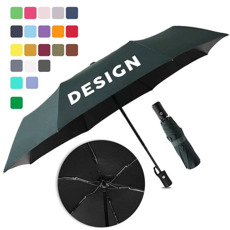Sombrilla portátil y ligera con apertura automática