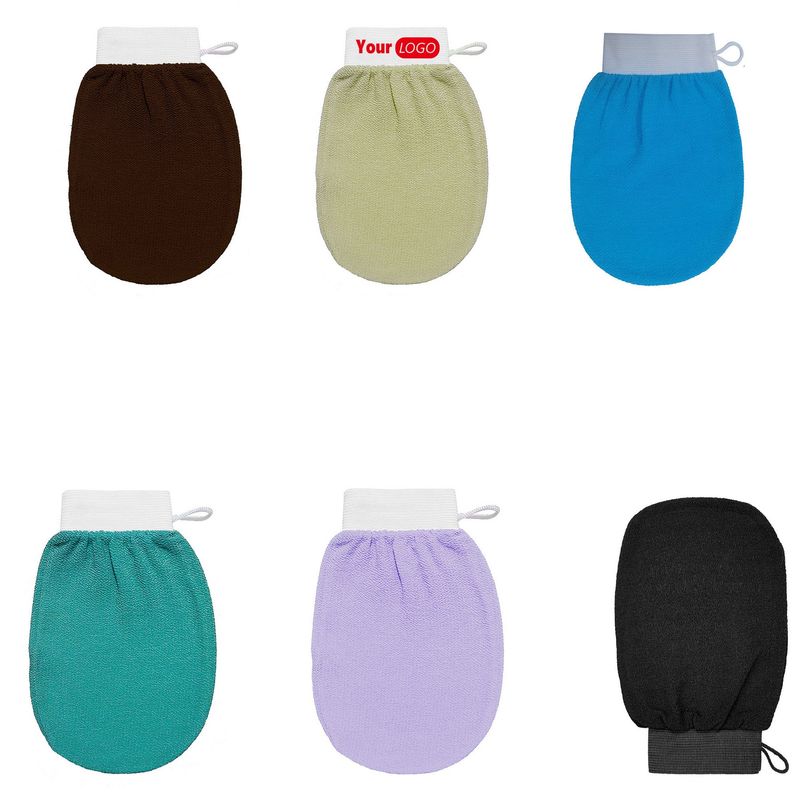 Guante exfoliante para el cuidado de la piel