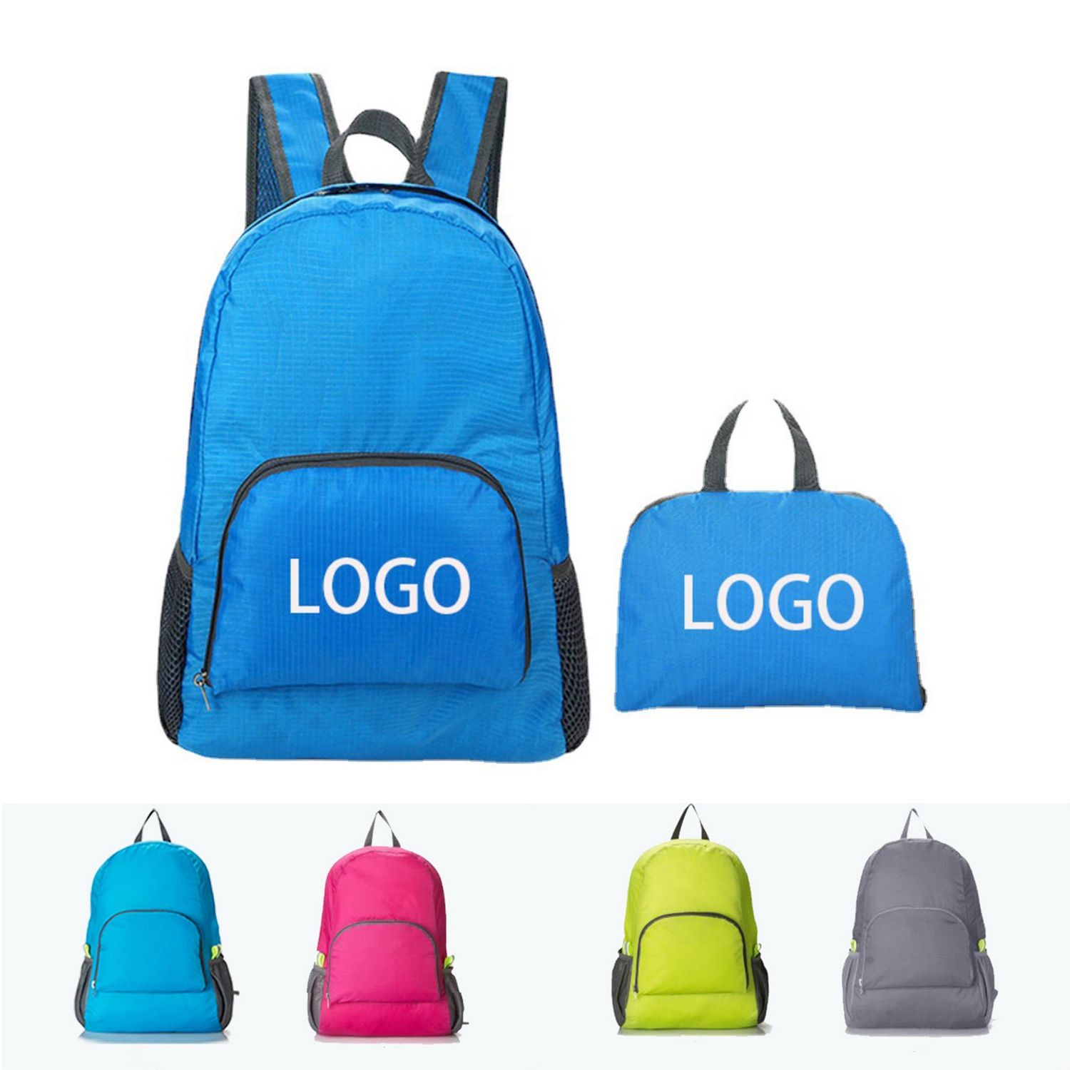 Mochila plegable y ligera para senderismo
