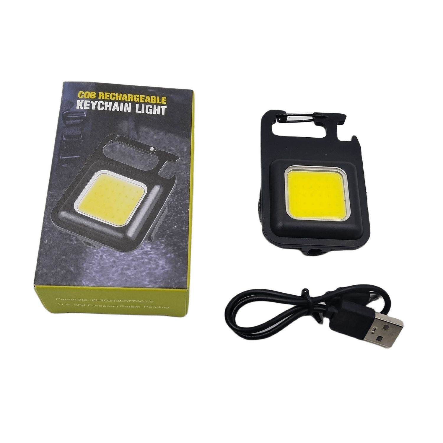 Luz de trabajo recargable COB con soporte ajustable a 180°