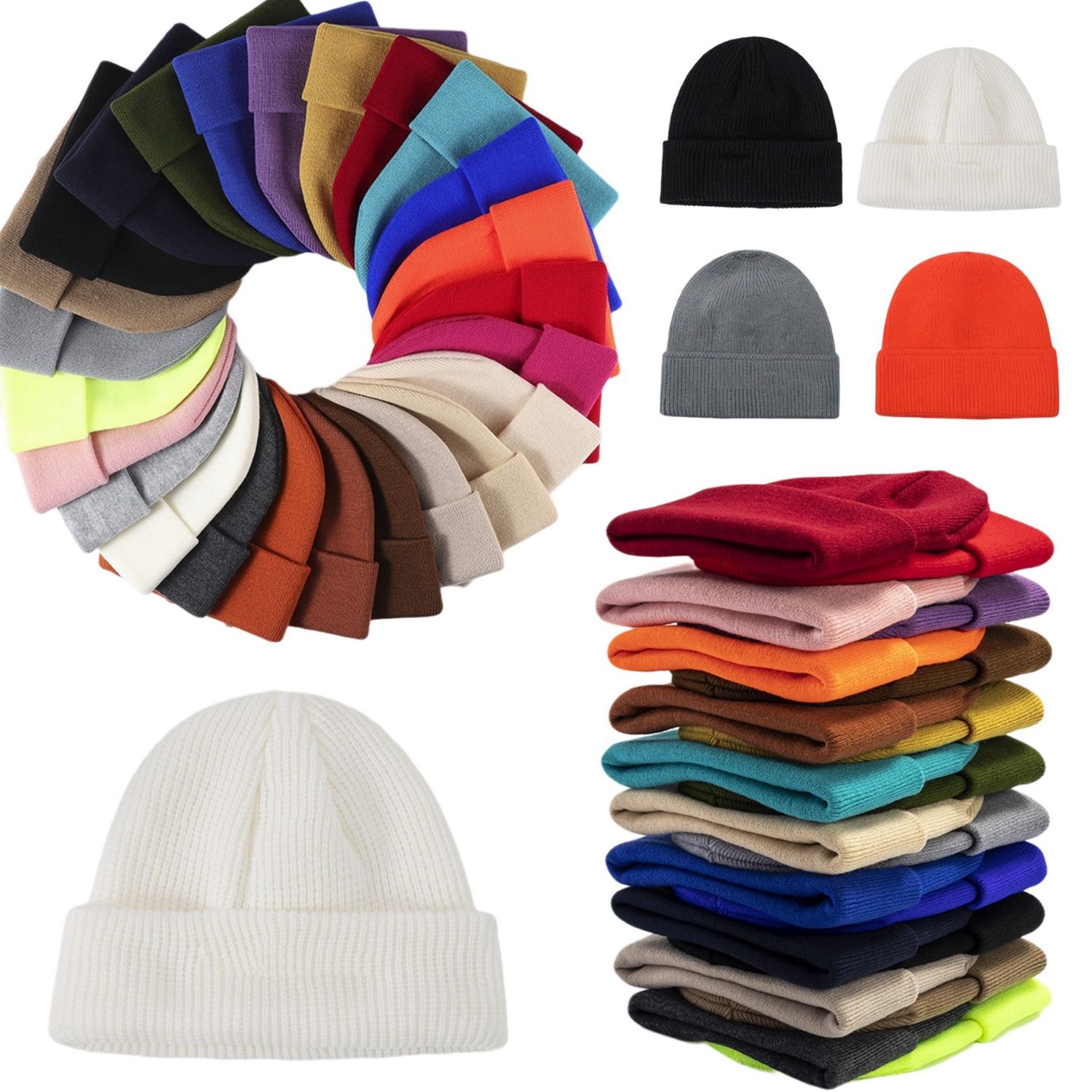 Gorro tejido clásico y versátil