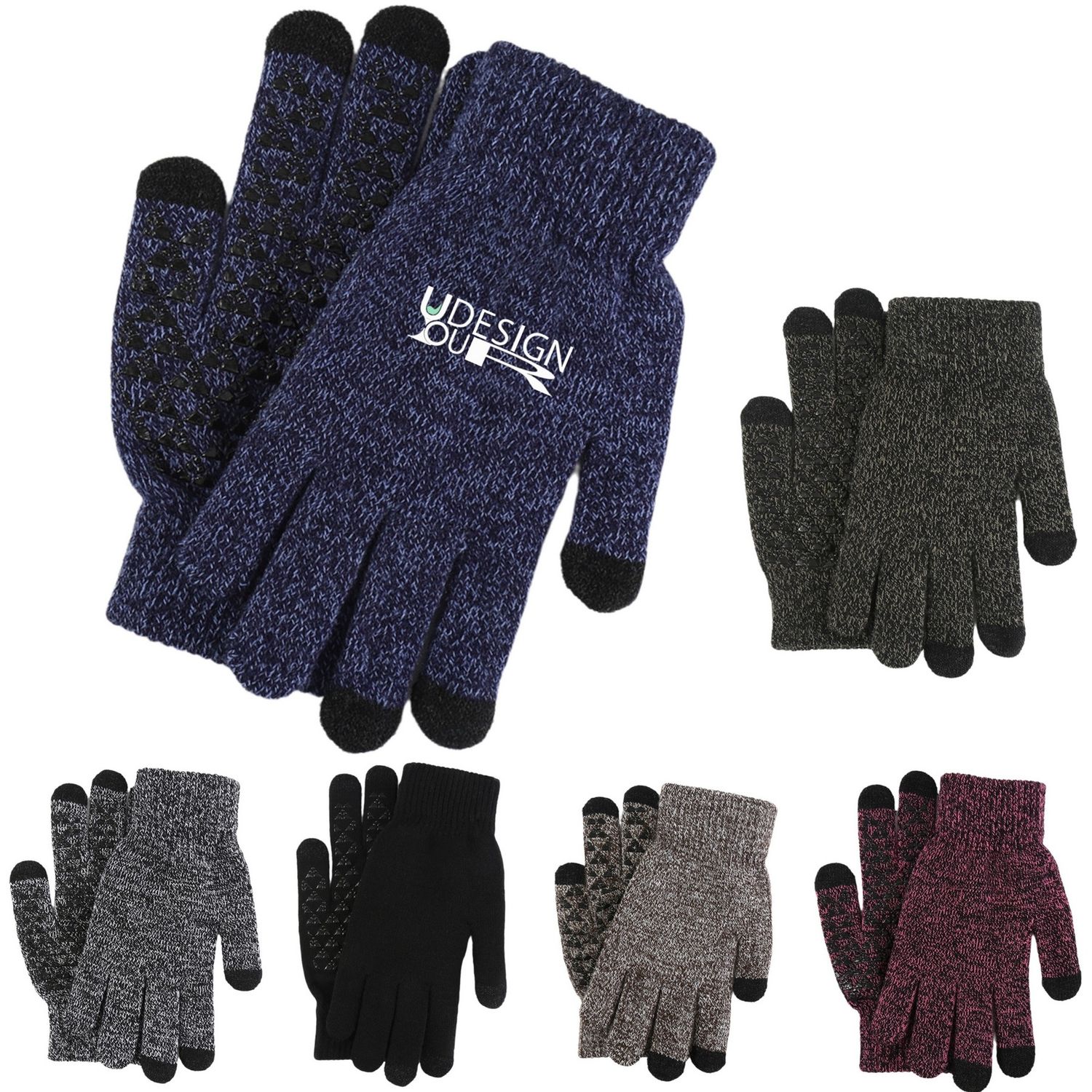 Guantes tejidos con tecnología táctil