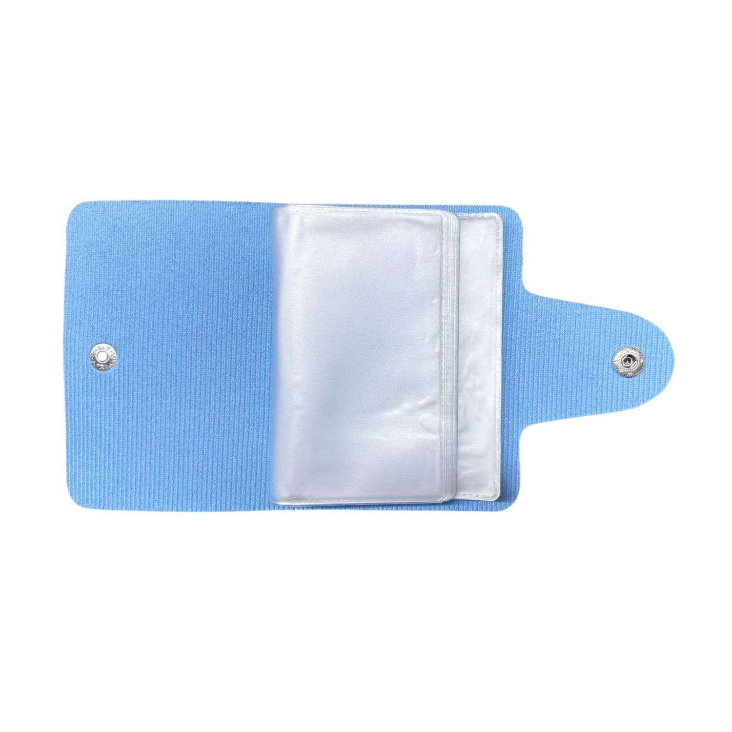 Práctico porta tarjetas en cuero PU resistente al agua y al desgaste