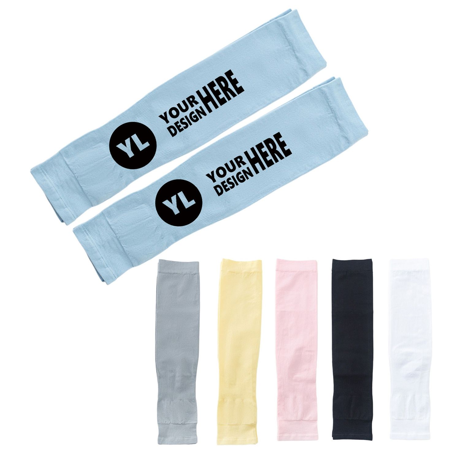 Mangas elásticas de enfriamiento con protección UV
