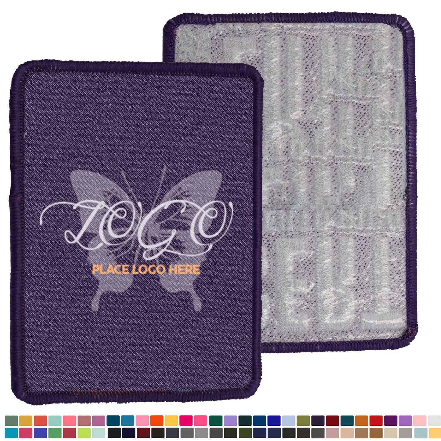 Parche bordado premium para uniformes, chaquetas o prendas