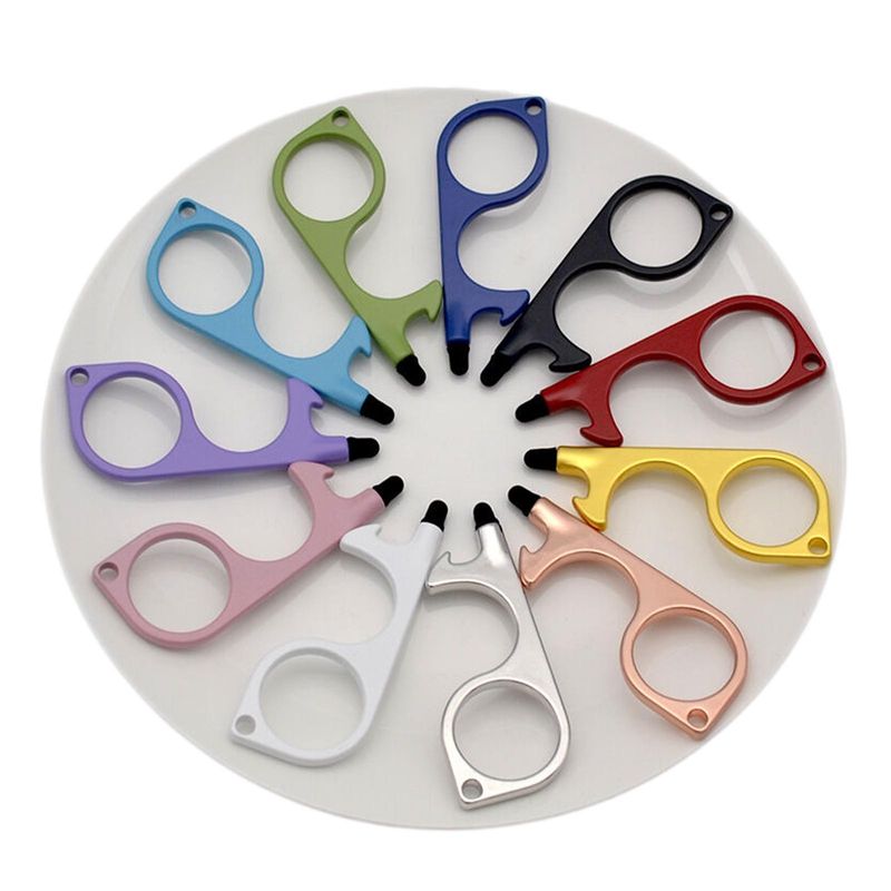 Abridor de puertas sin contacto con punta de silicona