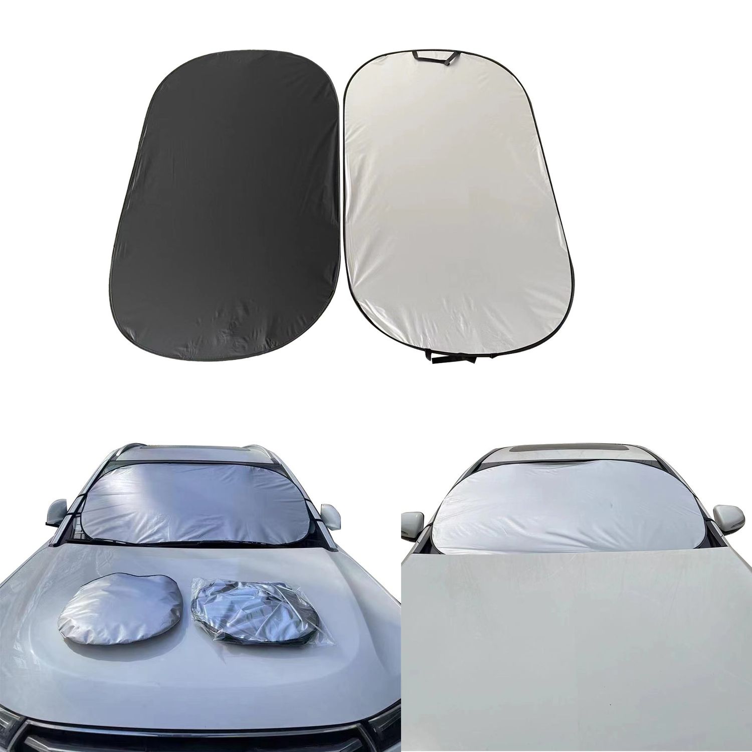 Parasol rectangular para parabrisas delantero