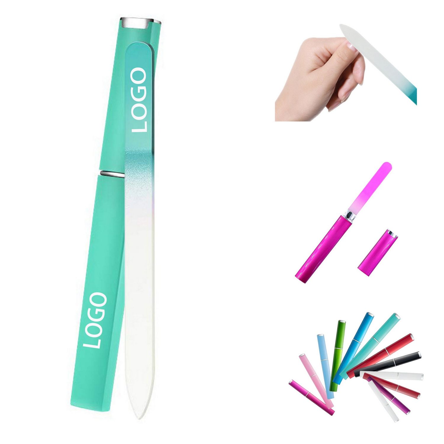 Lima de uñas con estuche