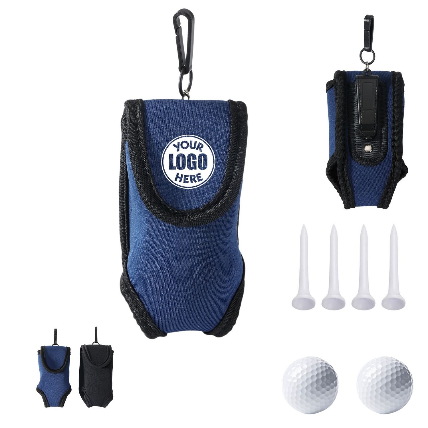 Bolso de golf con 7 piezas