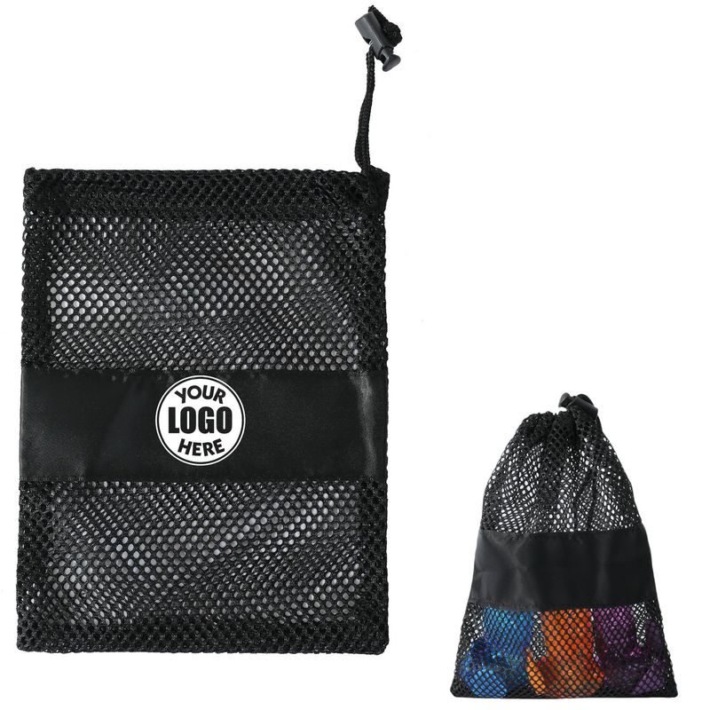 Bolso de malla con cordón