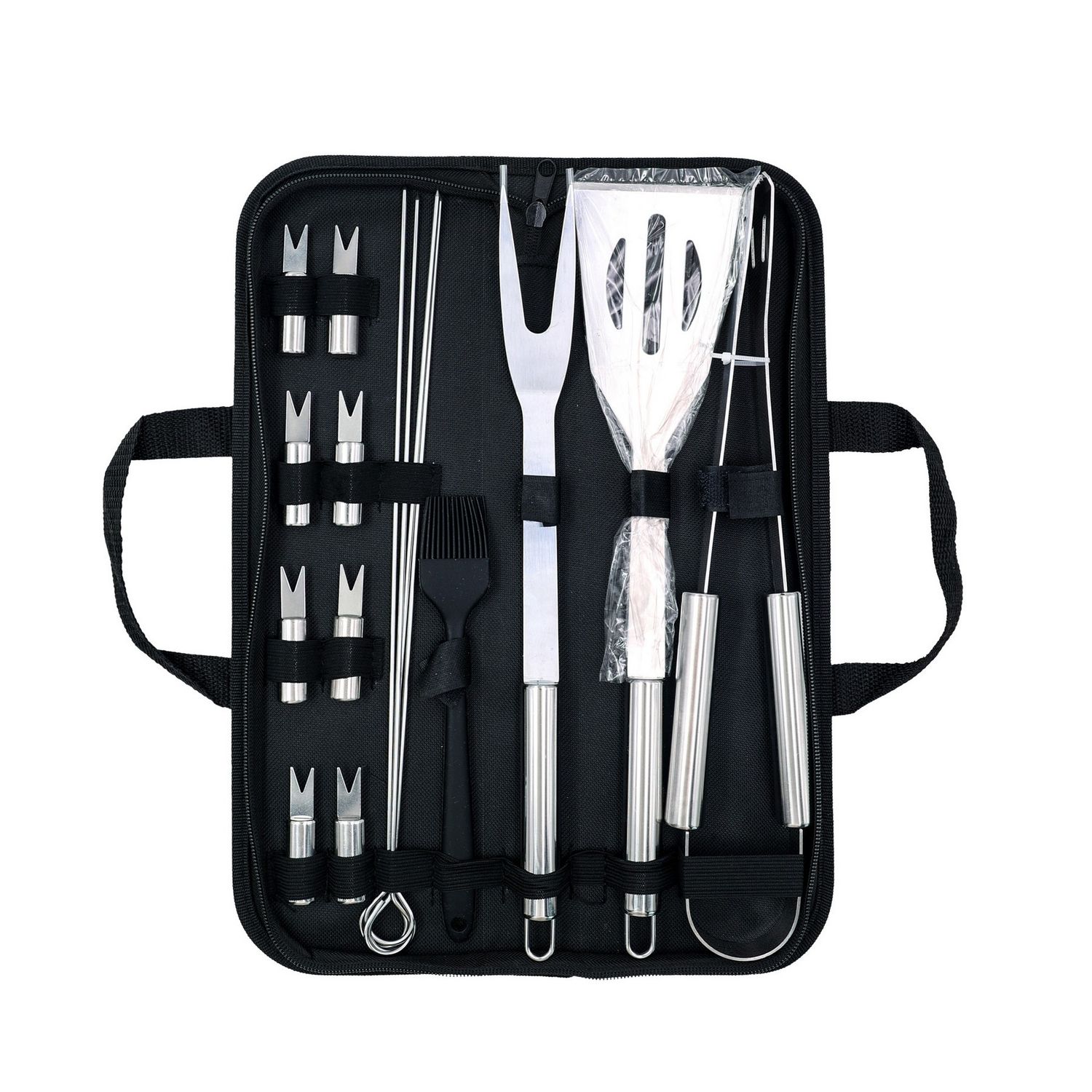 Set de 16 utensilios para bbq