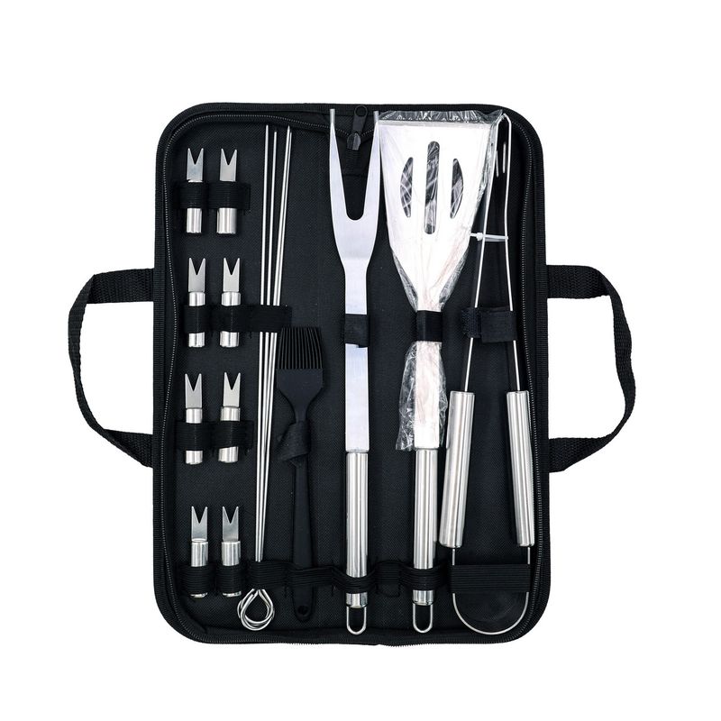 Set de 16 utensilios para bbq