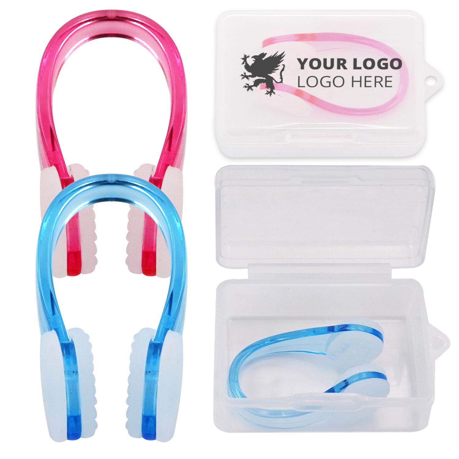 Clip nasal impermeable para natación