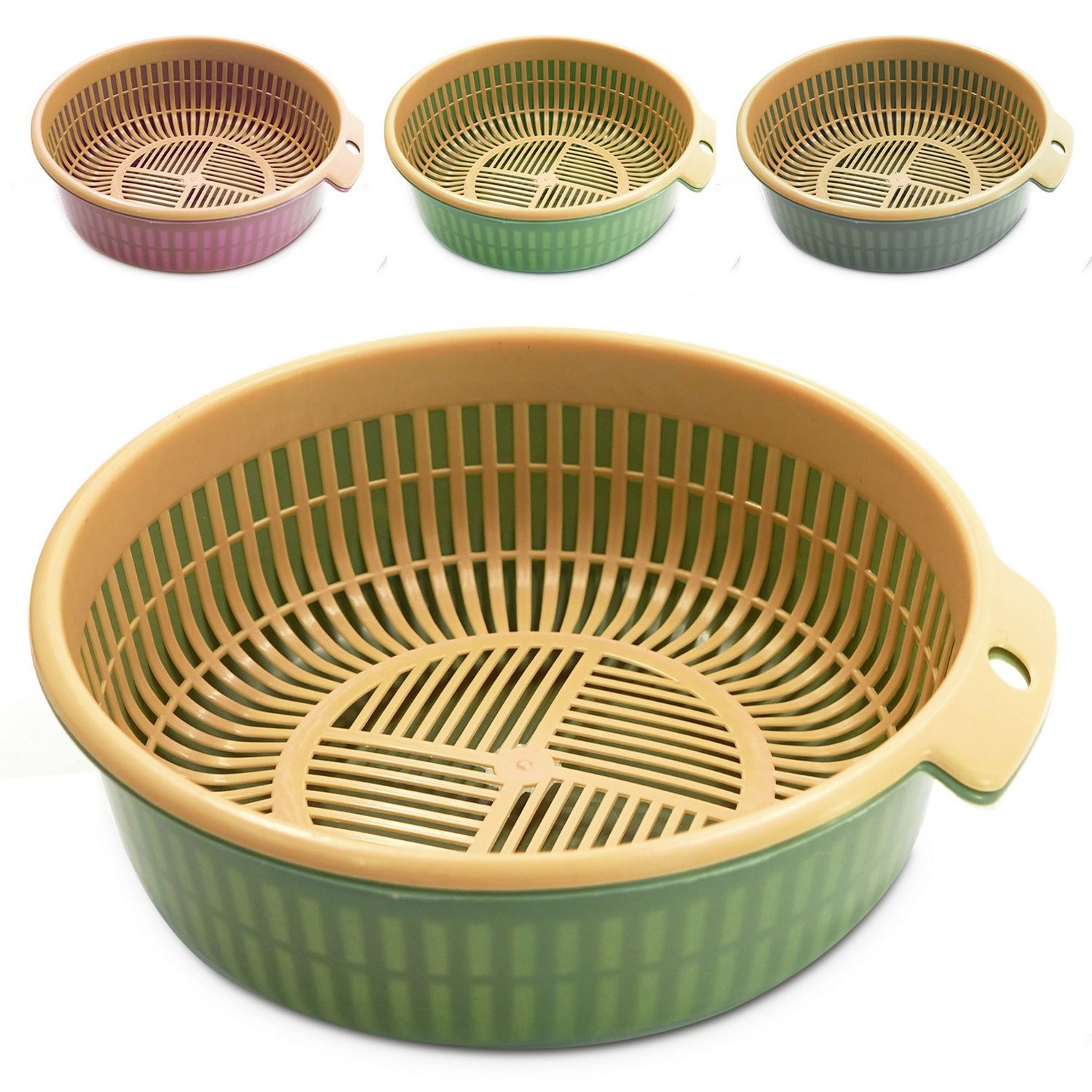 Cesta de drenaje para frutas y verduras
