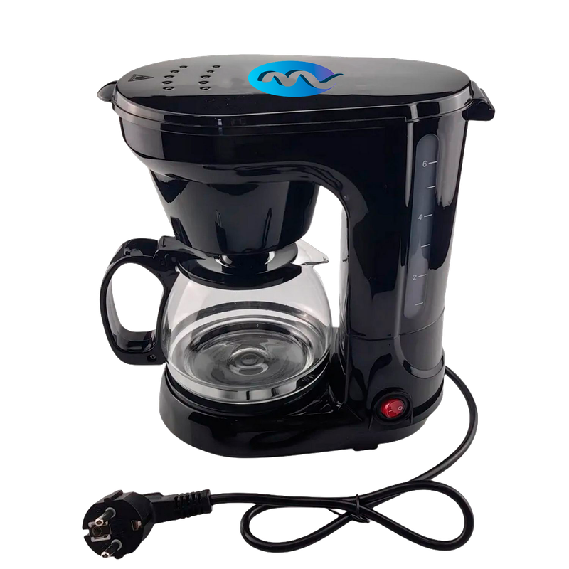 Cafetera moderna con frasco de vidrio de 25.3 oz