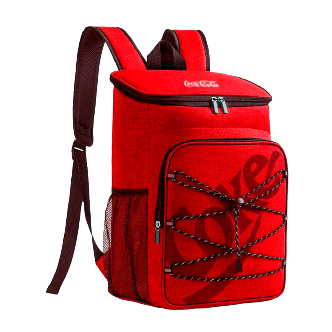 Mochila térmica tipo cooler con diseño deportivo