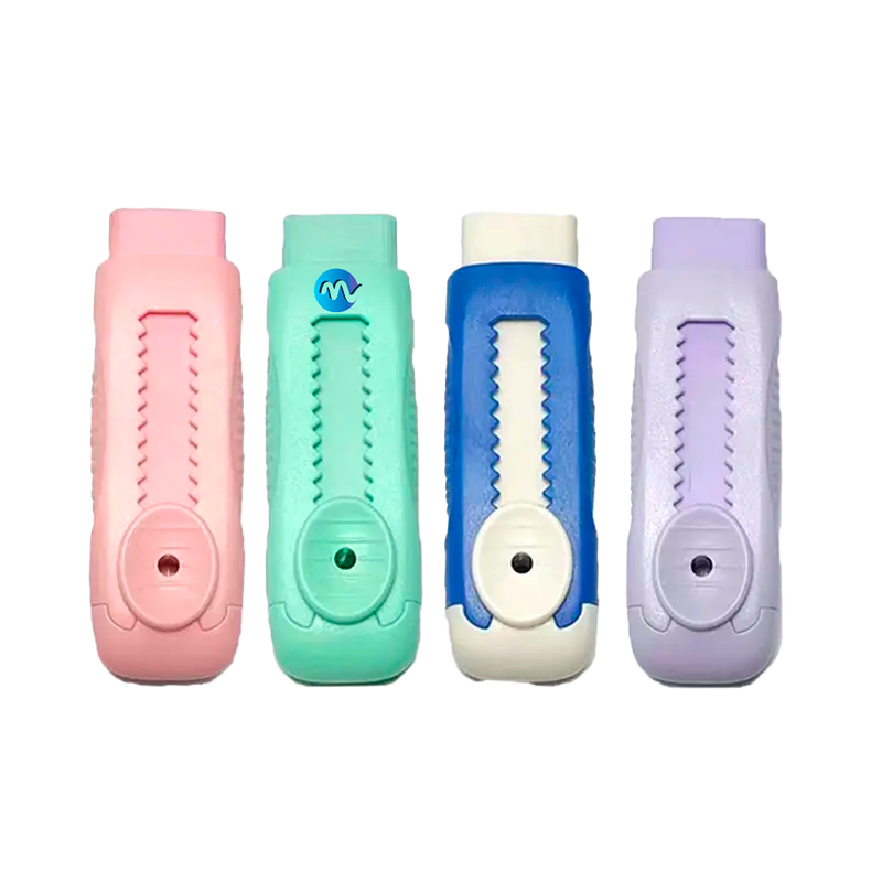 Push-pull style erasers