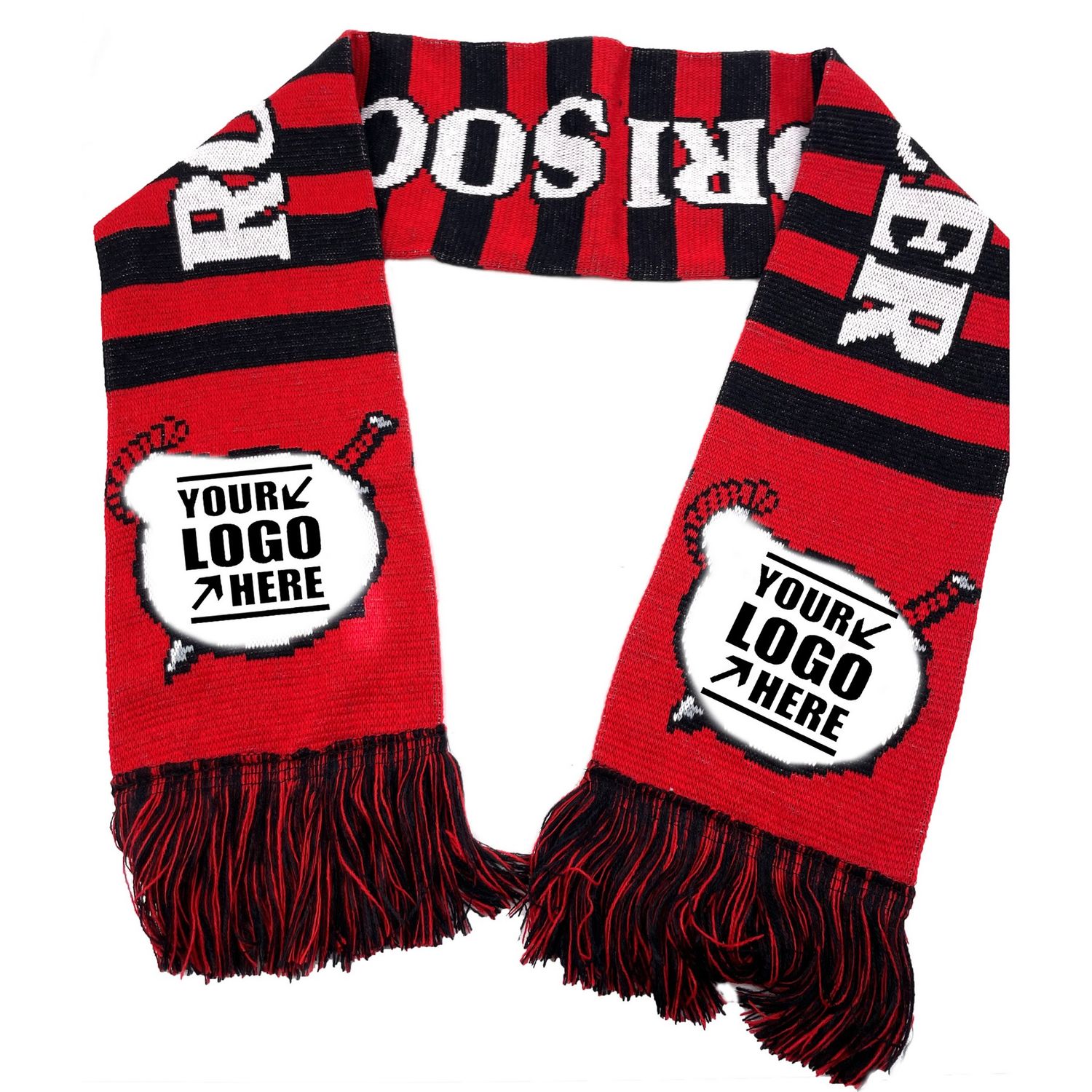 Stadium knit scarf