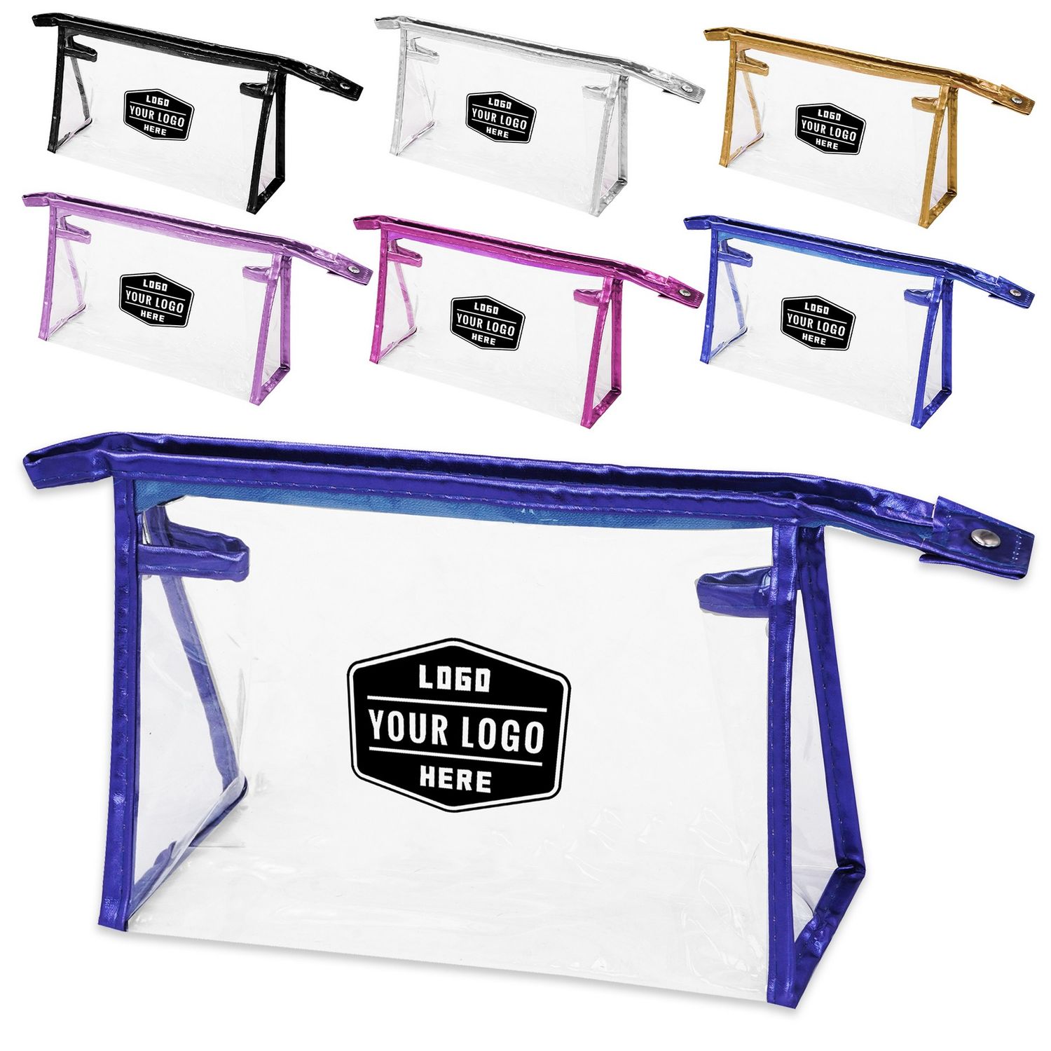 Multifunctional transparent PVC bag