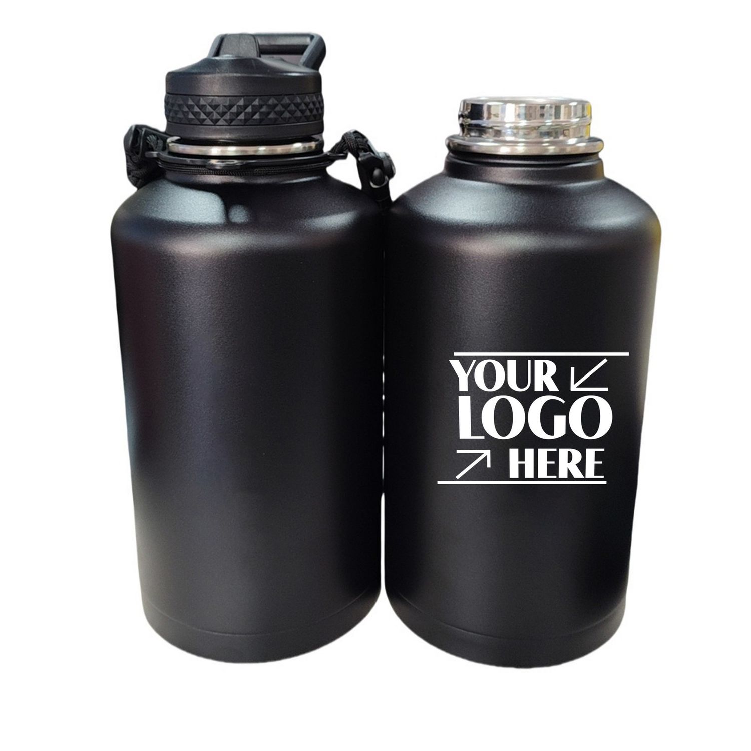 64 oz stainless steel metal bottle