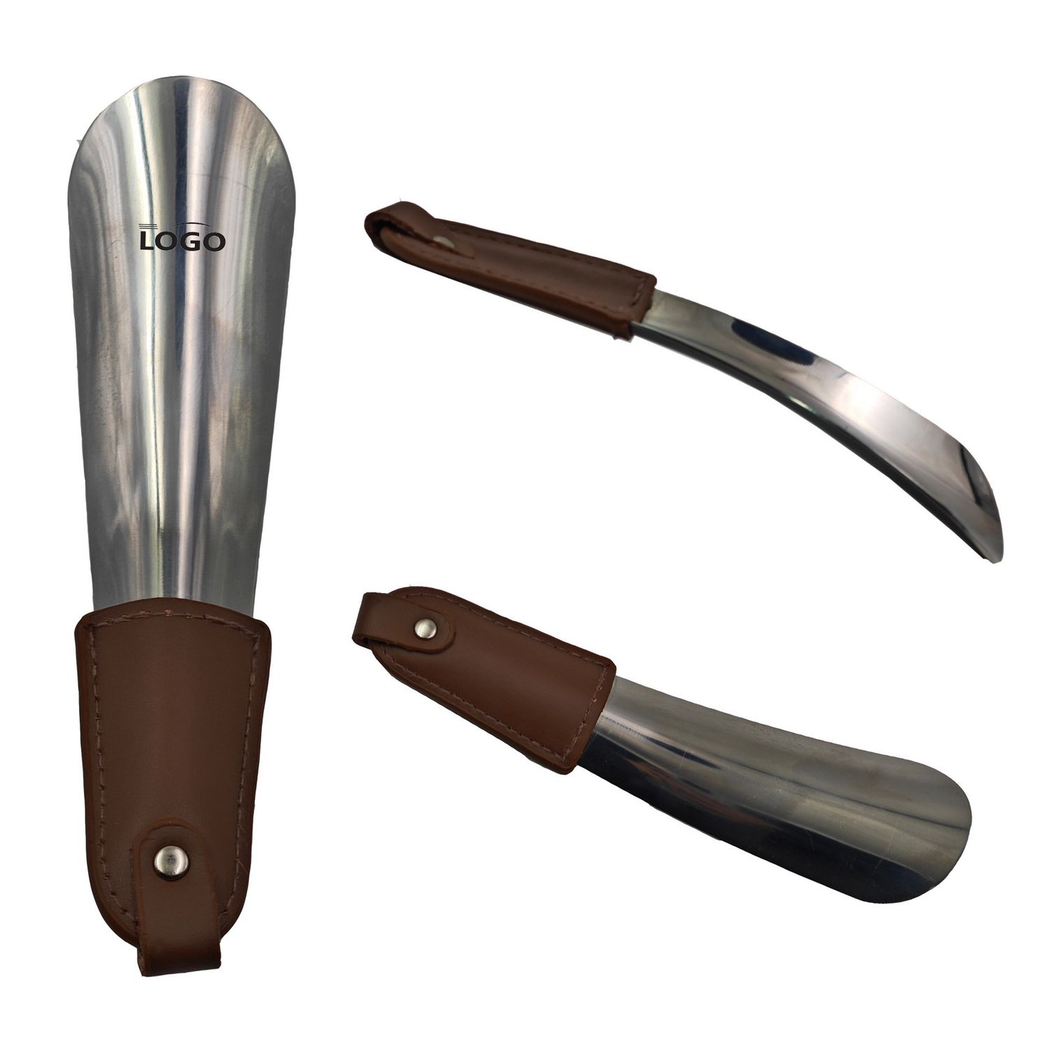 Stainless steel shoehorn