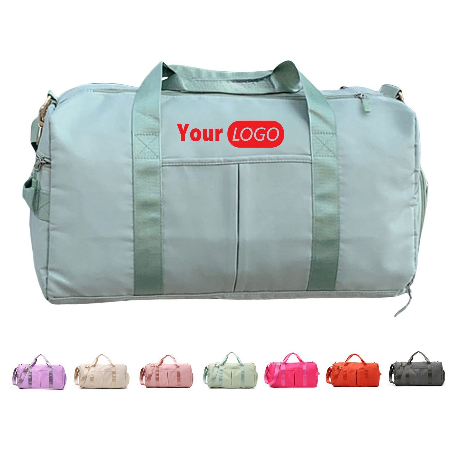 Sports and yoga clothing duffel bag