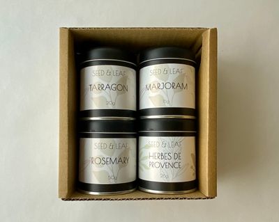French Collection of 4 Spices &amp; Herbs