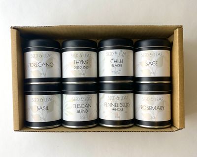 Italian Collection of 8 Spices &amp; Herbs