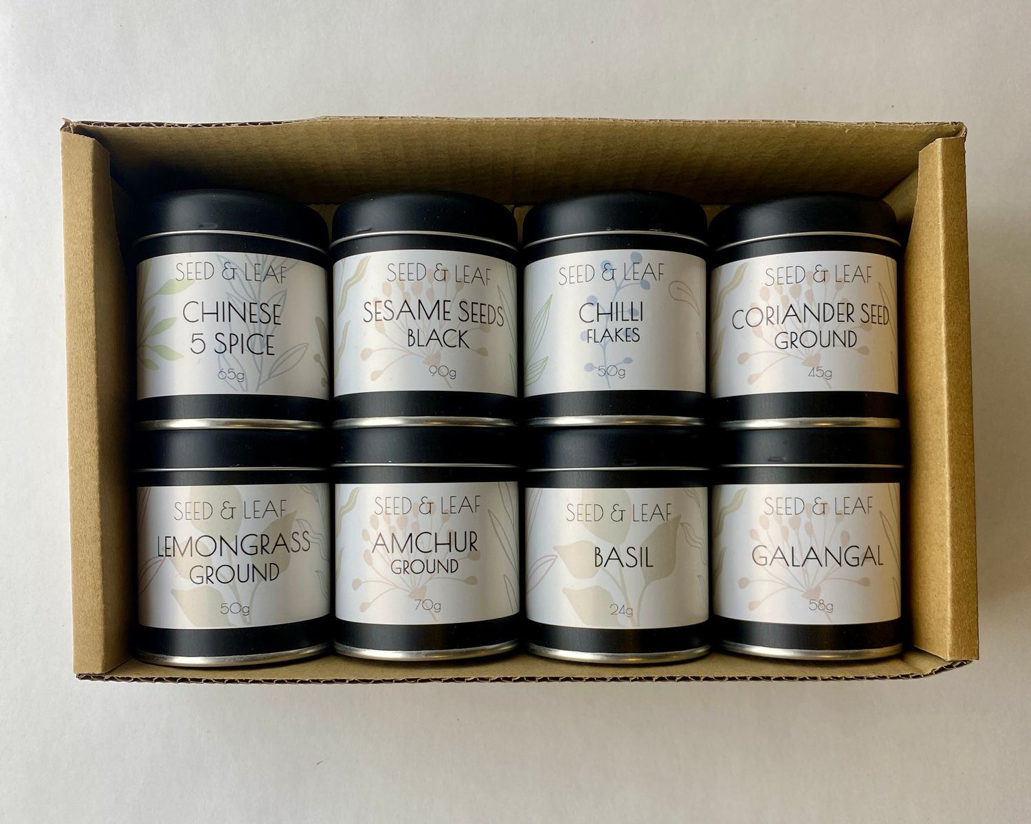 Asian Collection of 8 Spices &amp; Herbs