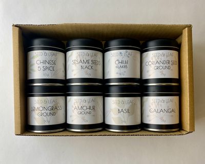Asian Collection of 8 Spices &amp; Herbs