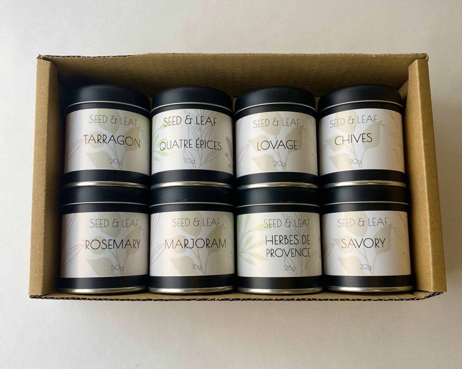 French Collection of 8 Spices &amp; Herbs