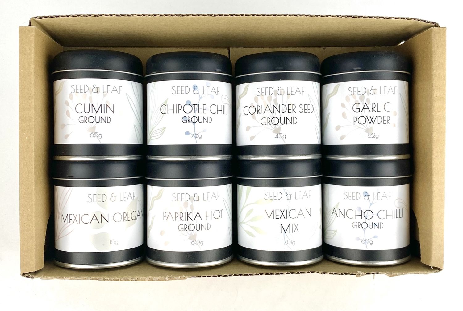 Mexican Collection of 8 Fine Herbs &amp; Spices