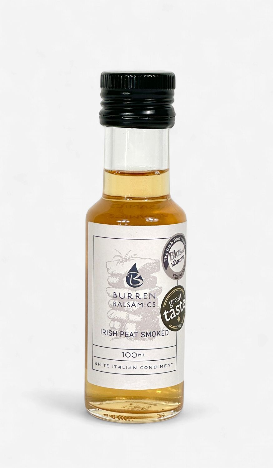 Irish Peat Smoked Vinegar 100ml