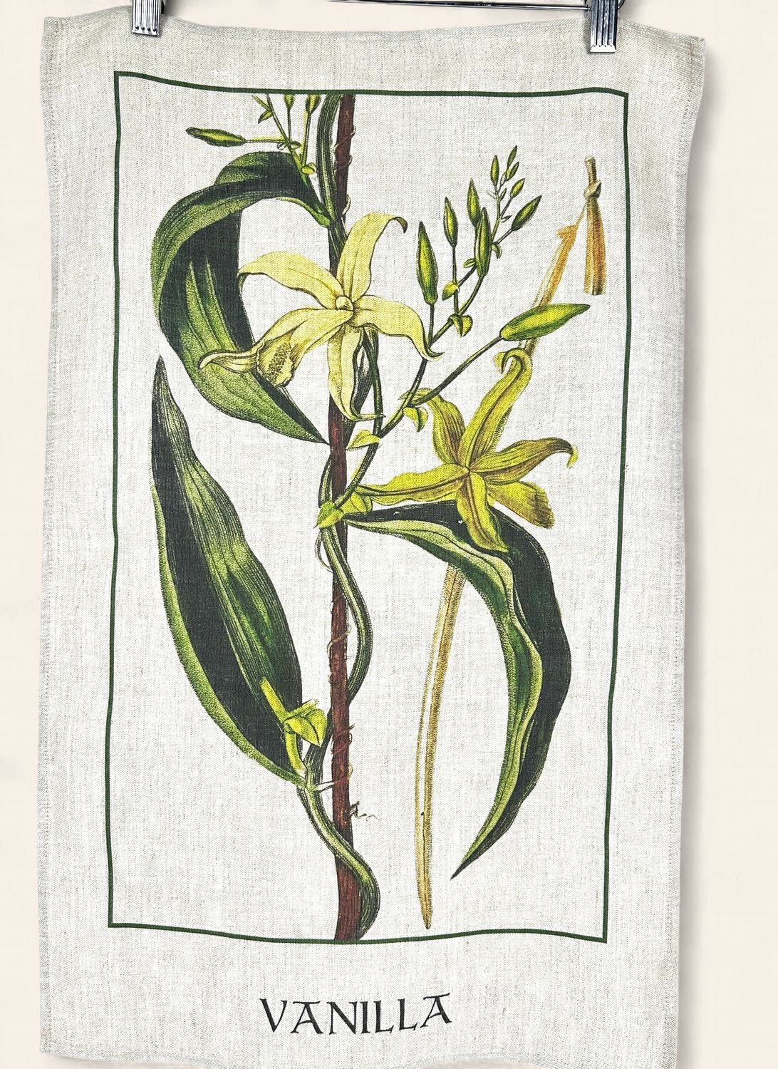 Vanilla Tea Towel