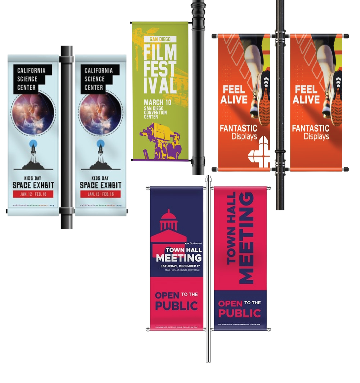Vinyl Pole Banners