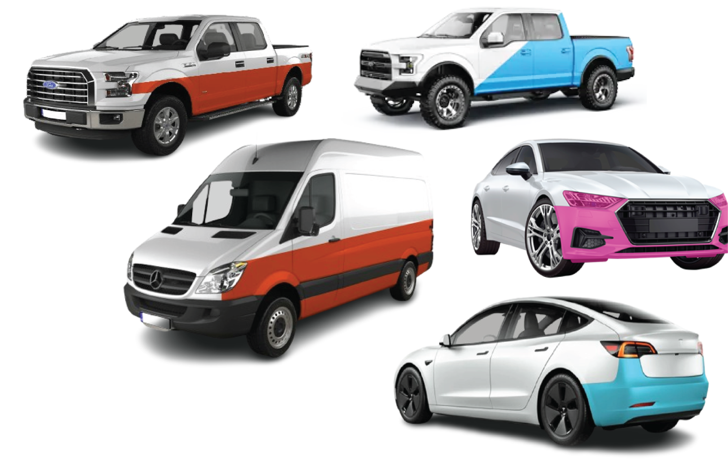 Partial Wrap Color Change