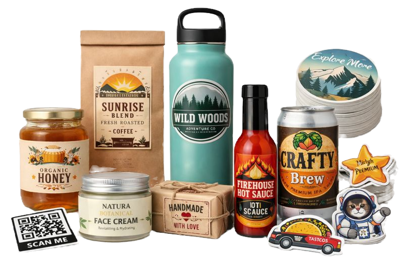 Vinyl Stickers &amp; Labels