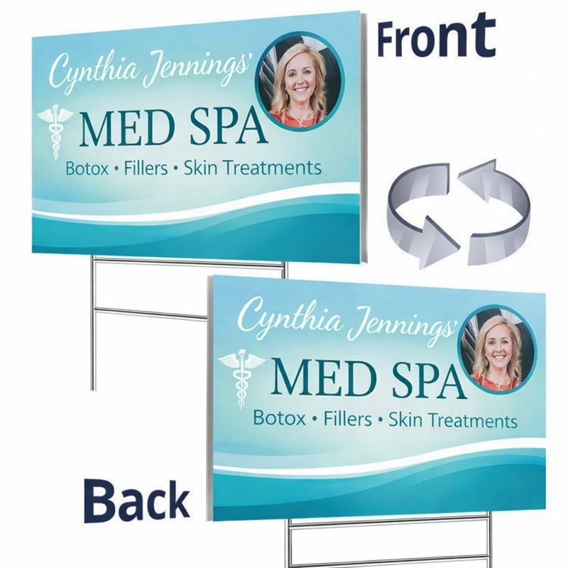 Yard Signs - Double Sided