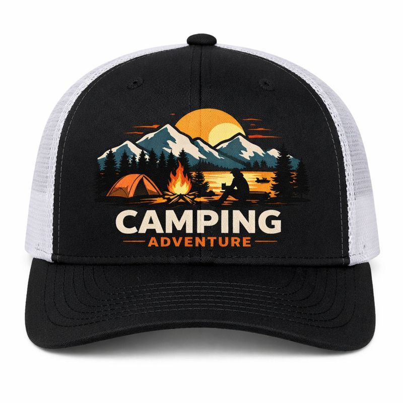 Custom Low Profile Poly Twill Baseball Caps - HP4011