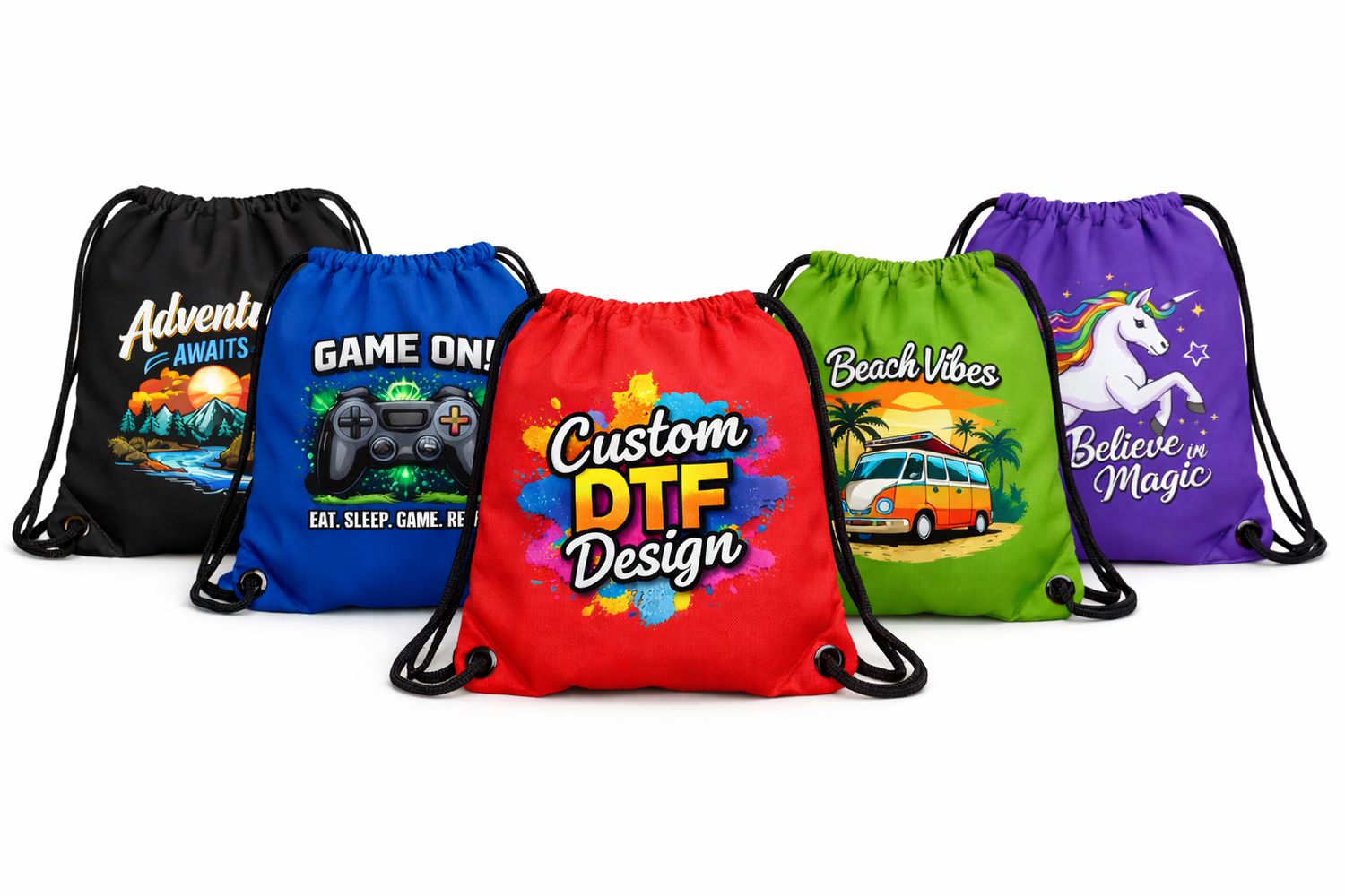 Custom String Backpacks