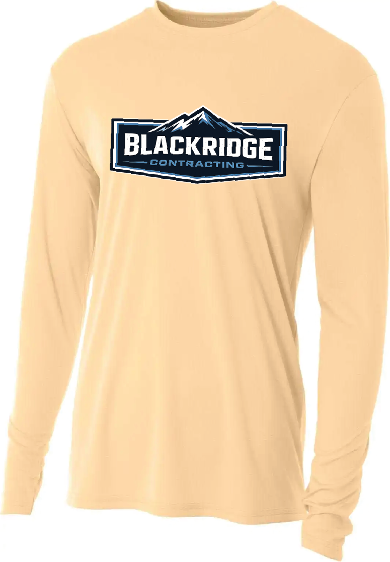 100% Polyester Moisture Wicking Performance LS T-Shirts (3165)