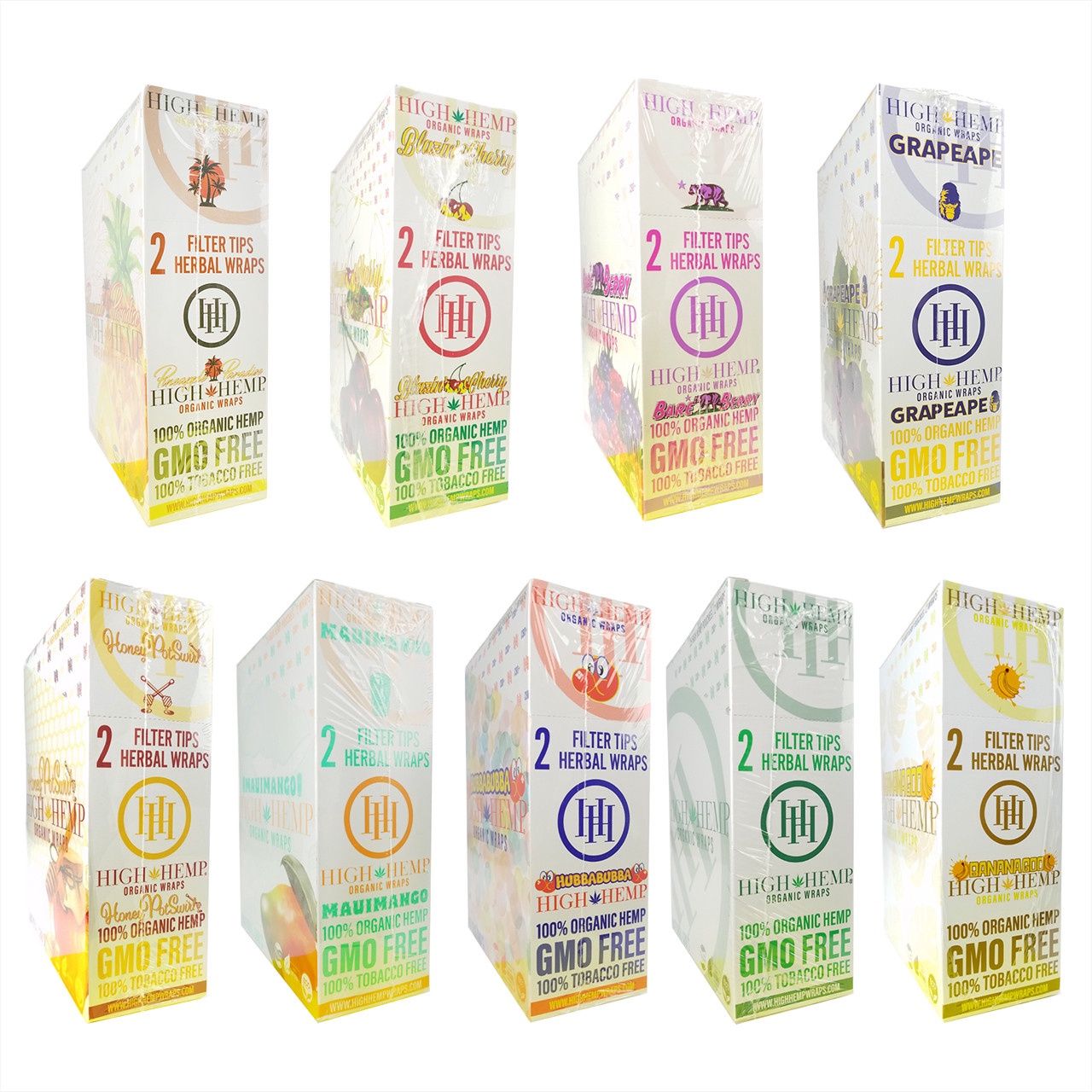 High Hemp Wraps 2pk
